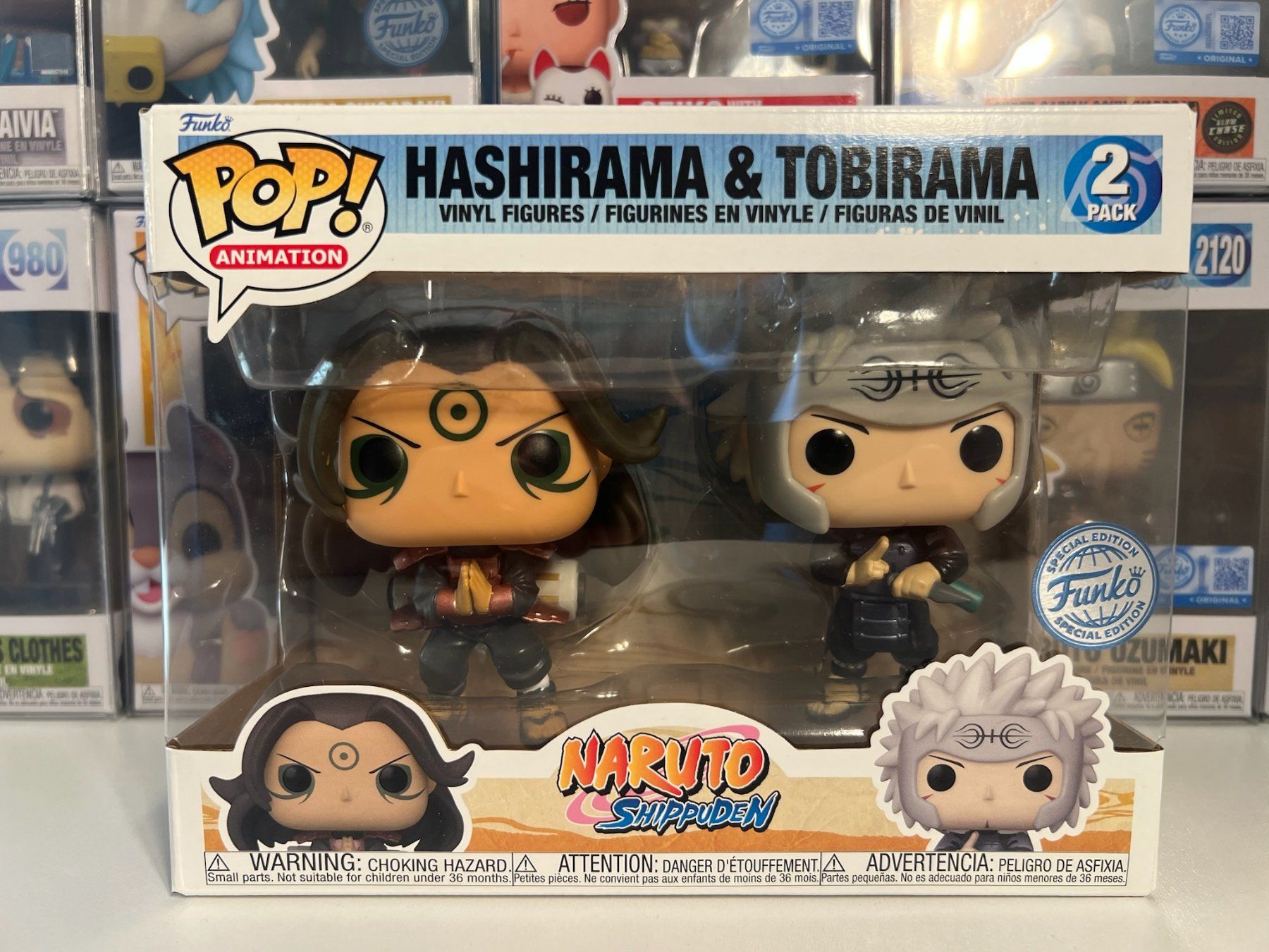Funko Statuette: Funko POP 2 Pack Naruto Shippuden Hashirama & Tobirama Limit – Nuovo e nell'imballaggio originale da Le Mouret venduto da perfectbijou