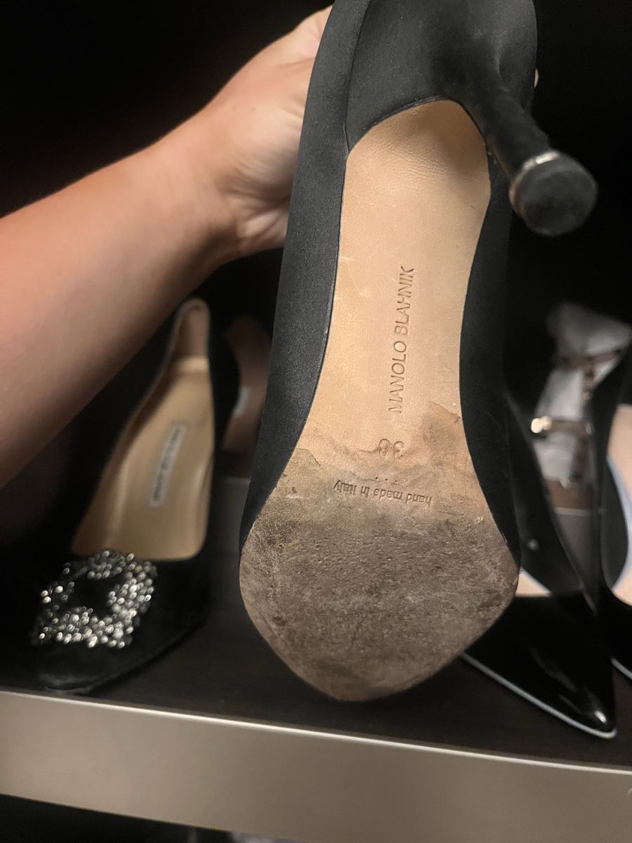 Manolo Blahnik Scarpe da donna: Manolo Blahnik Schwarz Grösse 38 – Usato da Zürich venduto da oon_nns5 2