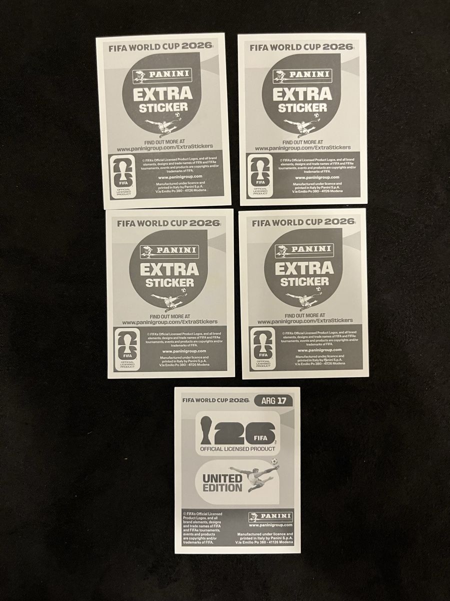 Panini Sammelbilder & Trading cards: Panini Extra Sticker Lionel Messi Komplettes Set - TOP – Neu (gemäss Beschreibung) aus Stäfa von greety1981 1