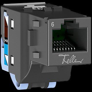 Feller Anschlussmodul EASYNET S-One RJ45 Cat.6/u (2of2) (Neu (gemäss ...