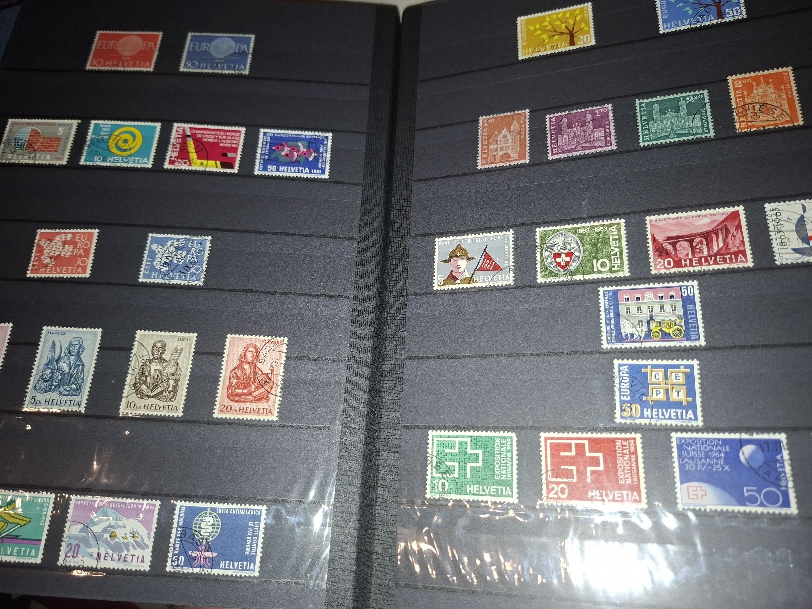Alle Briefmarken: Sammlung Werbemarken Classic gestempelt  – Gebraucht aus Balgach von SIMEON27 2