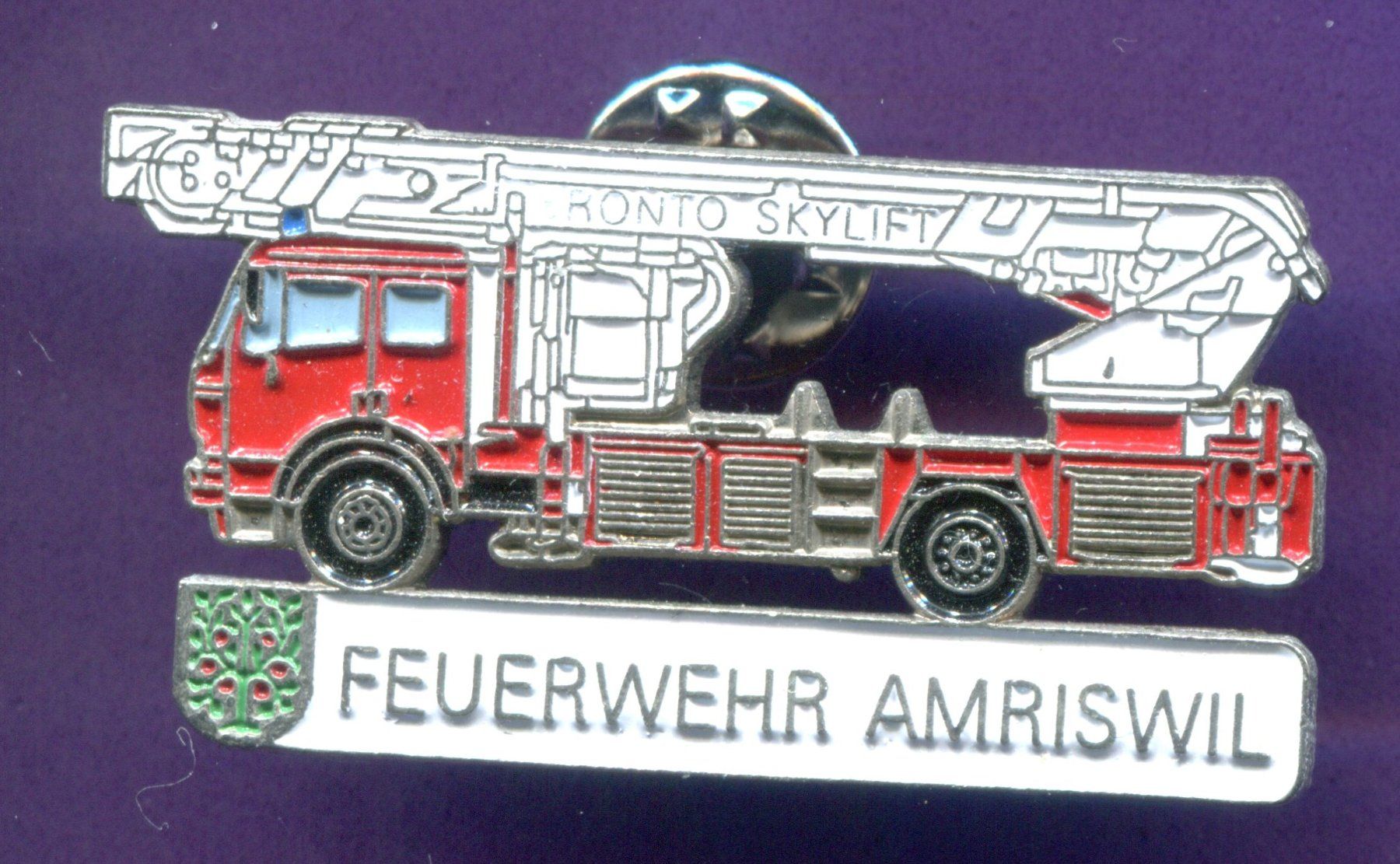 Placchette & Badge: Feuerwehrauto  SKYLIFT  Amriswil – Usato da Winterthur venduto da Sammleroase