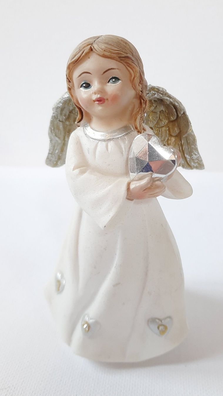 Statuette: Deko - Engel mit Herz - Engel mit Stern – Nuovo (secondo la descrizione) da Wienacht-Tobel venduto da blomstra 6