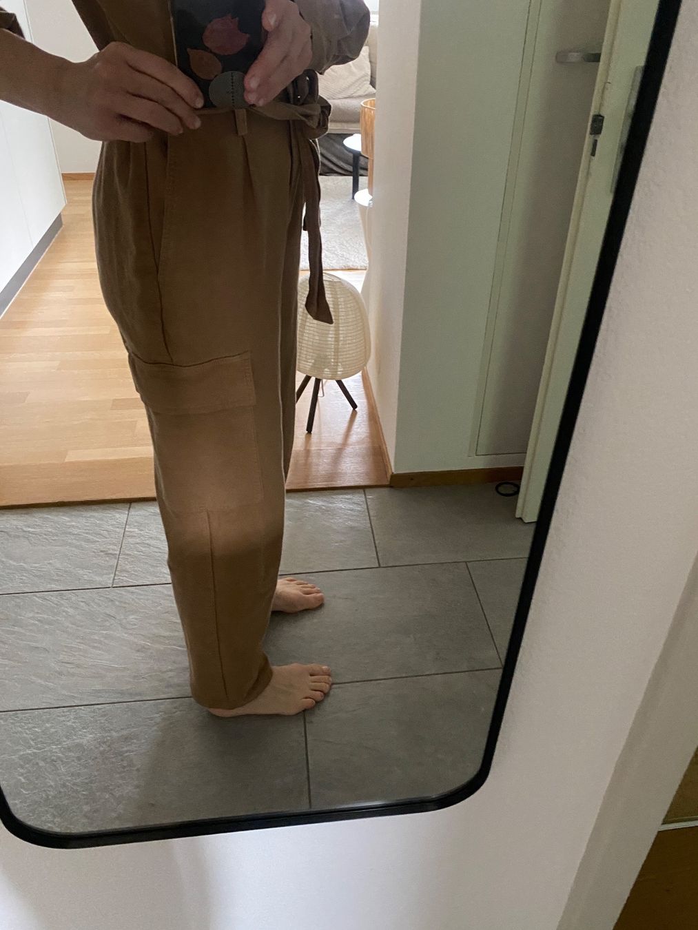 H&M Tute: Jumpsuit/Kombi beige 36 – Usato da Fribourg venduto da dafral 7