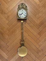Französische Pendeluhr mit Lyrapendel Vintage – funktioniert
