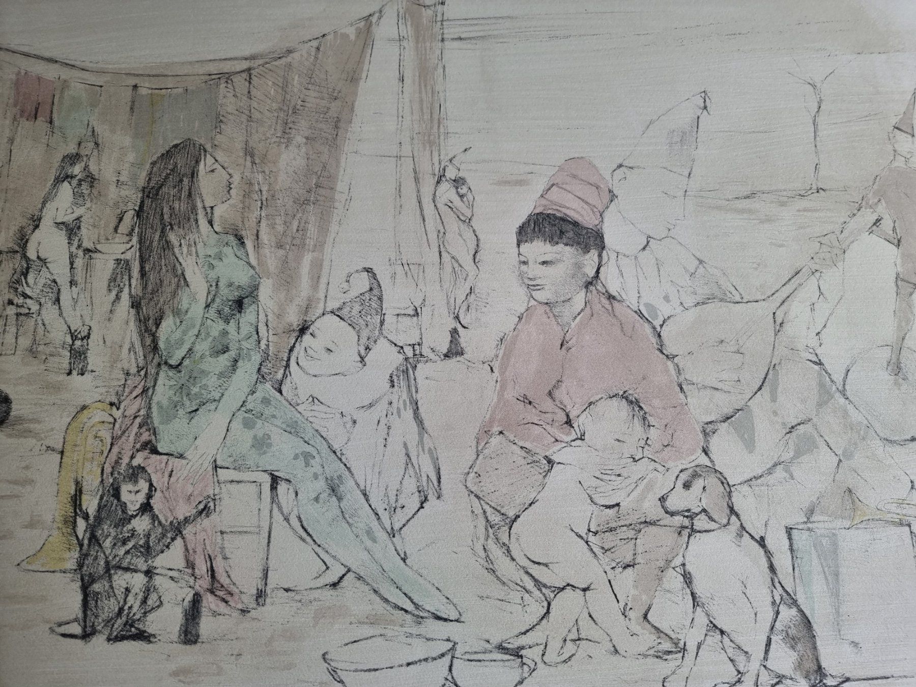Grafiken & Lithographien: OTTO BACHMANN LITHOGRAPHIE SIGNIERT NUMMERIERT – Gebraucht aus Gersau von kunst-online 2