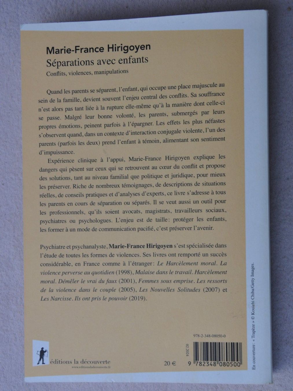 Libri: Séparations avec enfants - conflits, violences, manipulation – Usato da Fully venduto da Minouchka 1