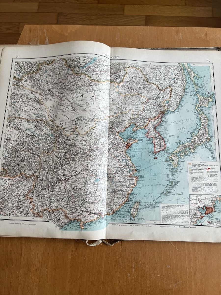 Libri: Deutscher Atlas 1901 – Usato da Rapperswil SG venduto da dunaway 5