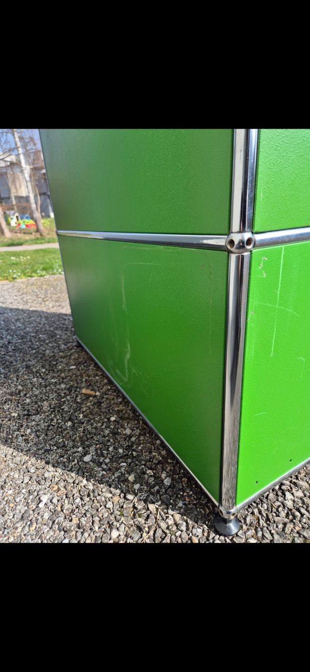 USM Cassettiere: Usm Haller Highboard im Britisch Green – Usato da Nidau venduto da Eisblume 7
