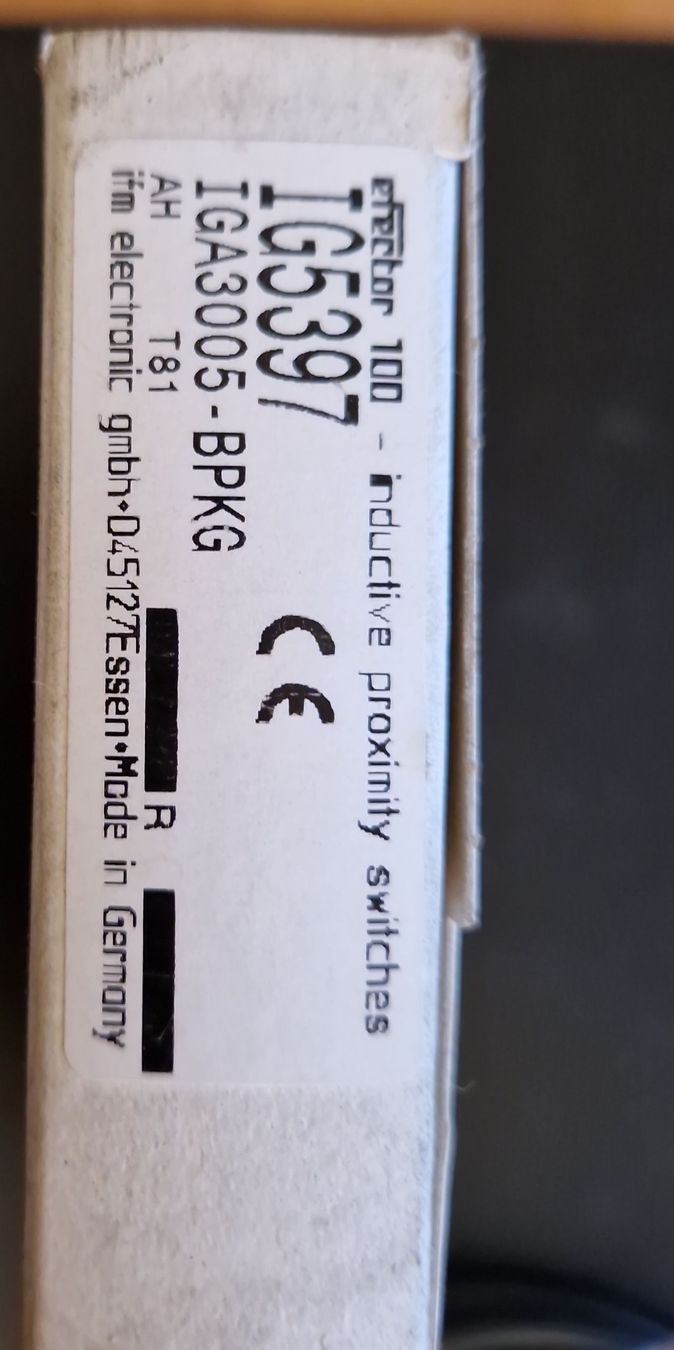 Elektronikbauteile: ifm effector 100 IG5397 induktiver Schalter – Gebraucht aus Bassersdorf von Baerwid