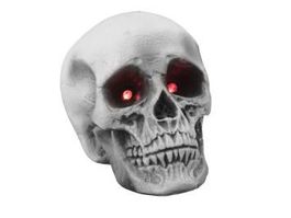 EUROPALMS Halloween Schädel 21x15x15 LED