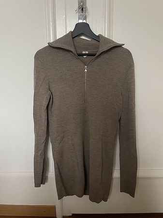 Arket Pullover Wolle braun, Grösse M