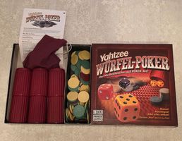 Yahtzee Würfel Poker - Das Original von Parker, komplett!