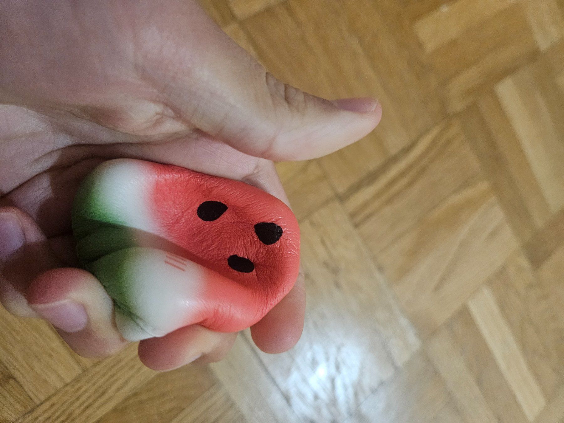 Jouets: Squishy pastèque anti-stress. – Neuf avec emballage d'origine à Genève par rom_f6n7 3