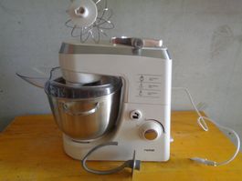 Küchenmaschine Rotel weiss mit Zubehör gebrauchter Zustand