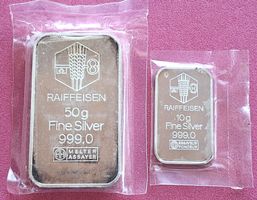 RAIFFEISEN - 60 GRAMM - FEINSILBER