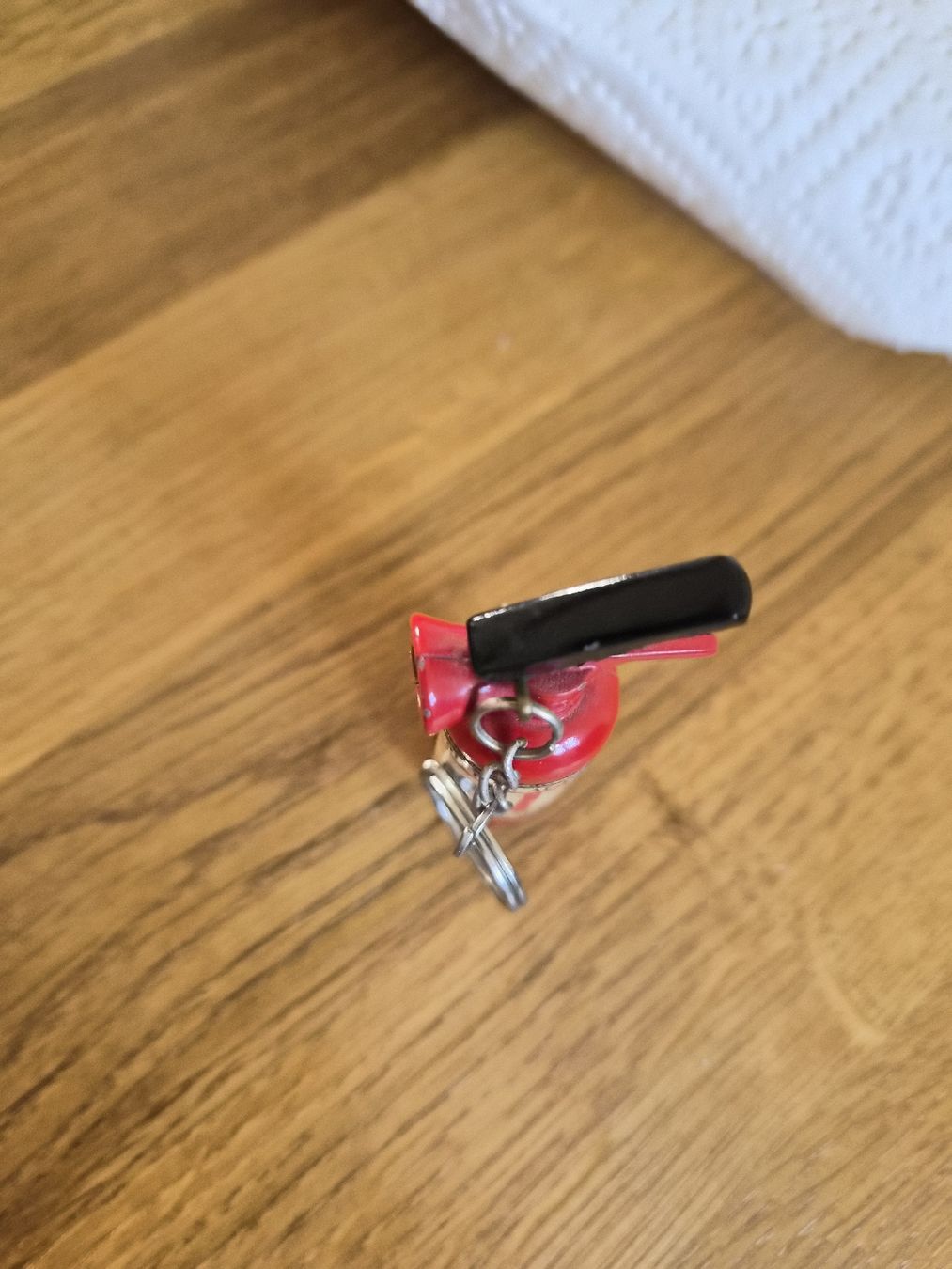 Accendini: Briquet porte-clés extincteur rouge, état usagé – Difettoso da La Joux FR venduto da car_ck96 4