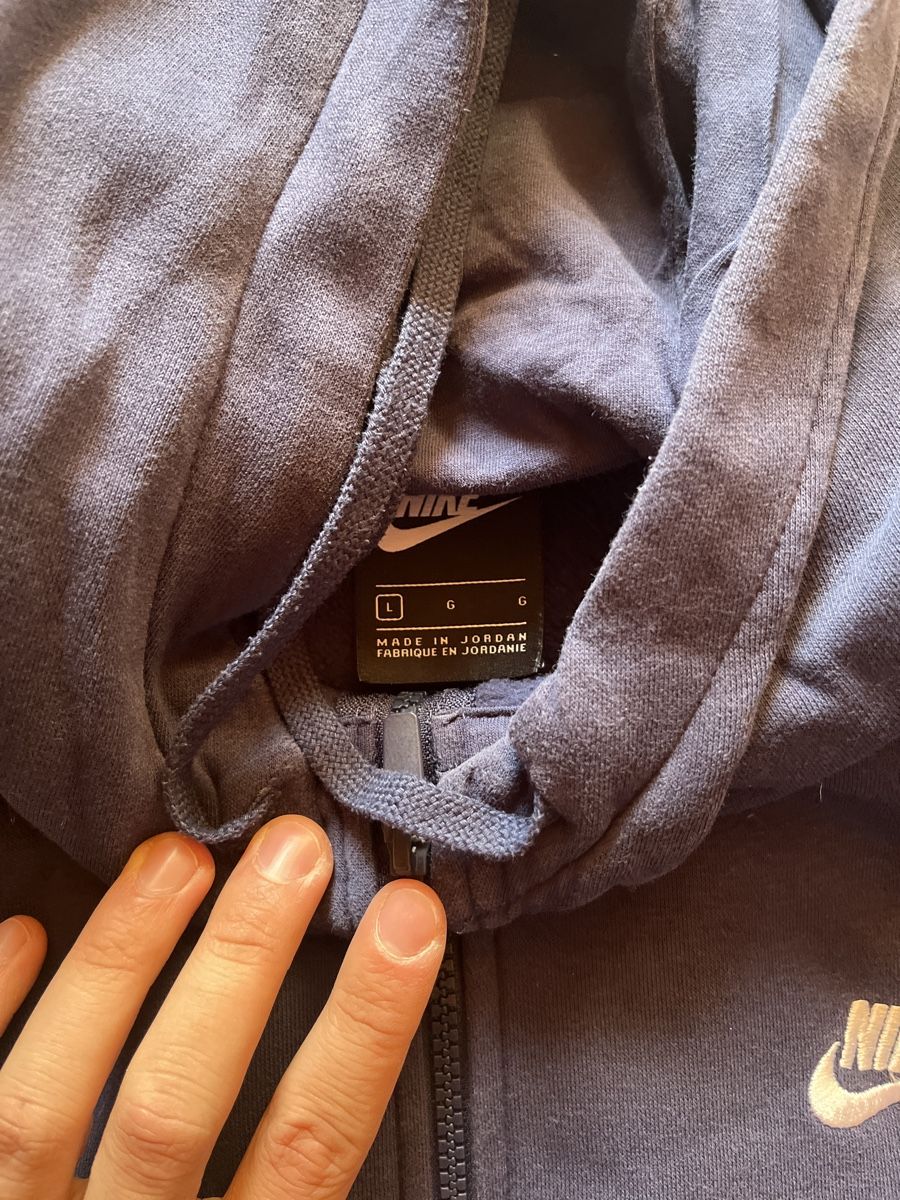 Nike Pullover & Sweatshirts: NIKE ZIP HOODIE BLUE – Neu (gemäss Beschreibung) aus Treyvaux von afa_7zpz 1