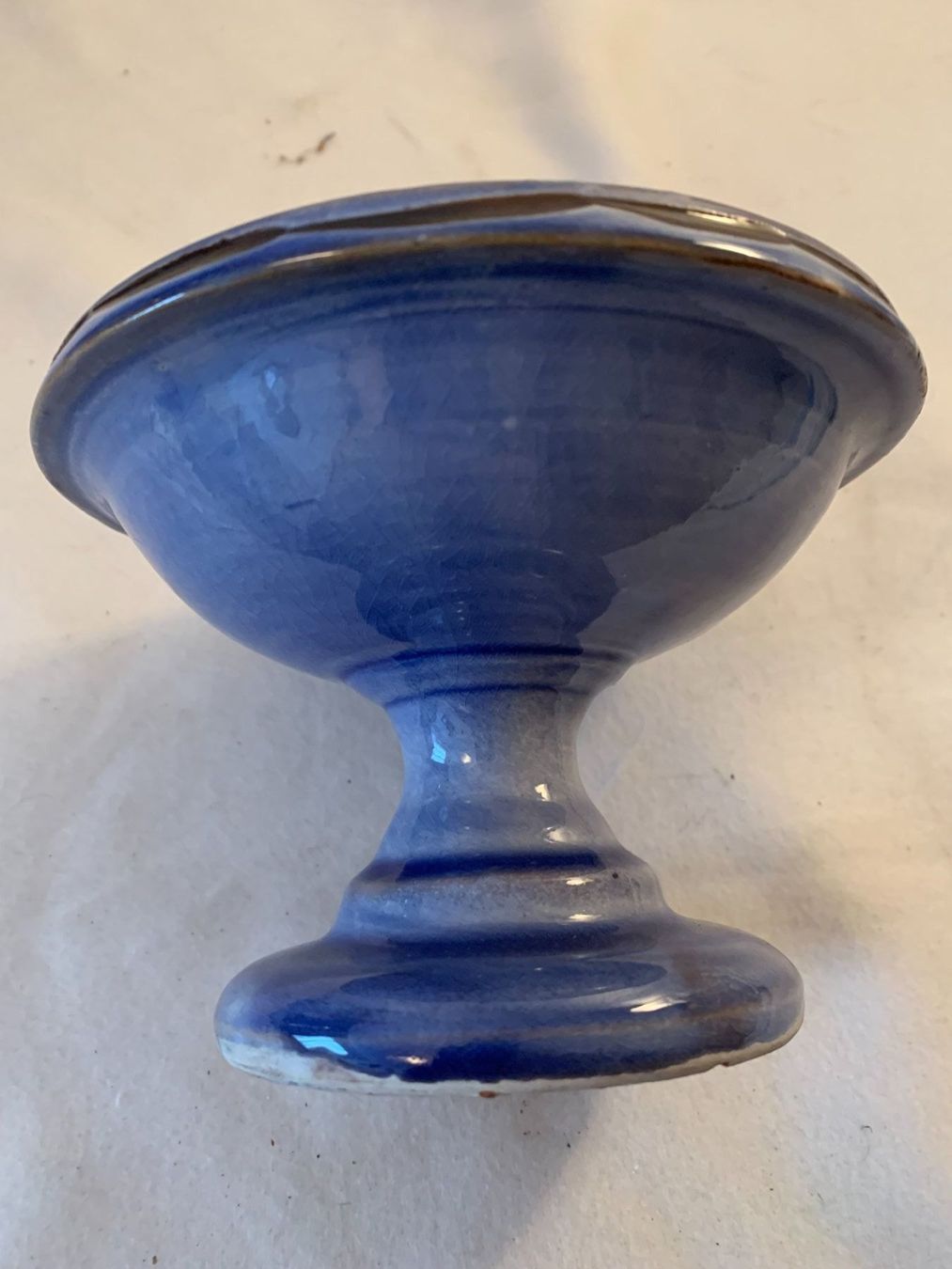 Schalen: Blaue Keramik Fruchtschale    A74 – Neu (gemäss Beschreibung) aus Schötz von amore14 4