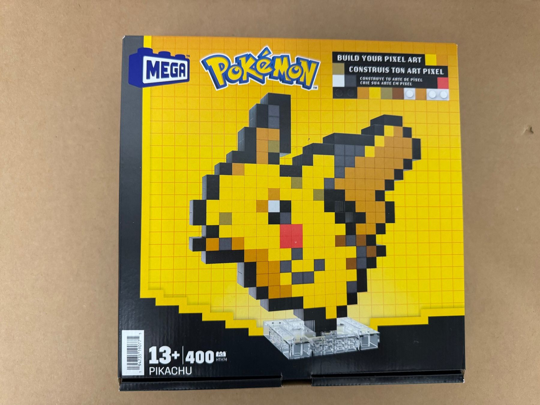 Mega Kit di costruzioni: MEGA Pokémon Pikachu -  Pixel Art (HTH74) – Usato da Urdorf venduto da cybernoid72