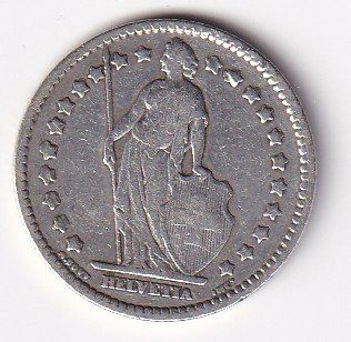 Tutti le monete: Schweiz 1 Franken 1909 – Usato da Neuchâtel venduto da karlpierrino 1