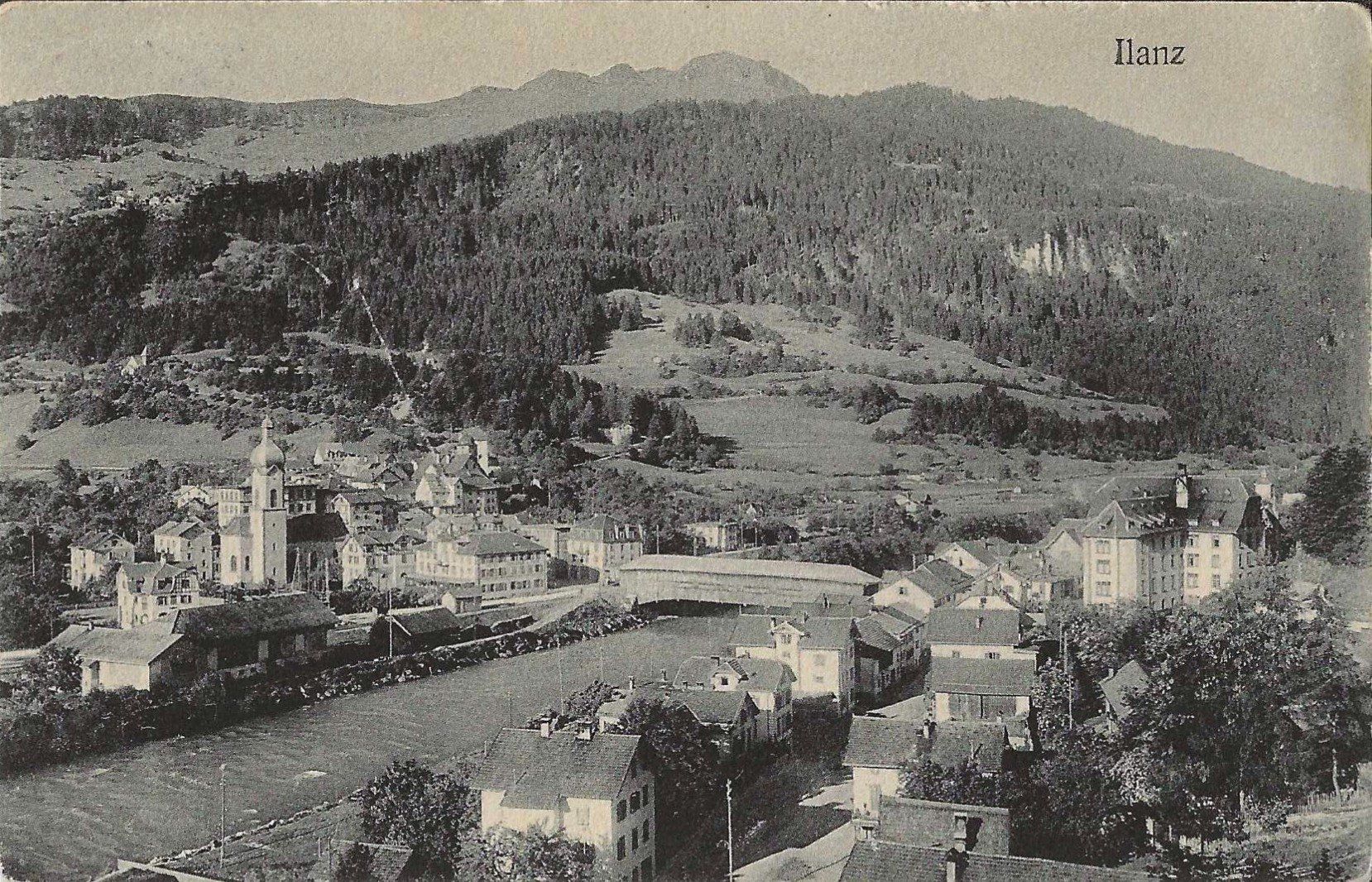 Cartoline postali: Karte Ilanz 1915 – Usato da Zürich venduto da Philacat11