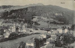 Karte Ilanz 1915