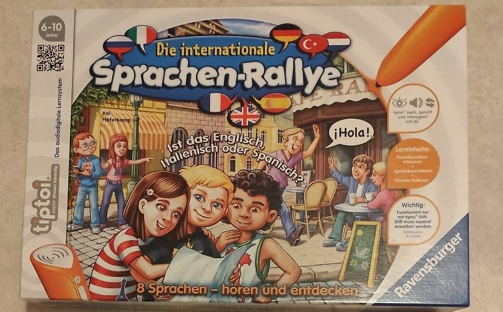Giochi: Tiptoi Sprachen-Rallye Spiel – Usato da Wangs venduto da niro008