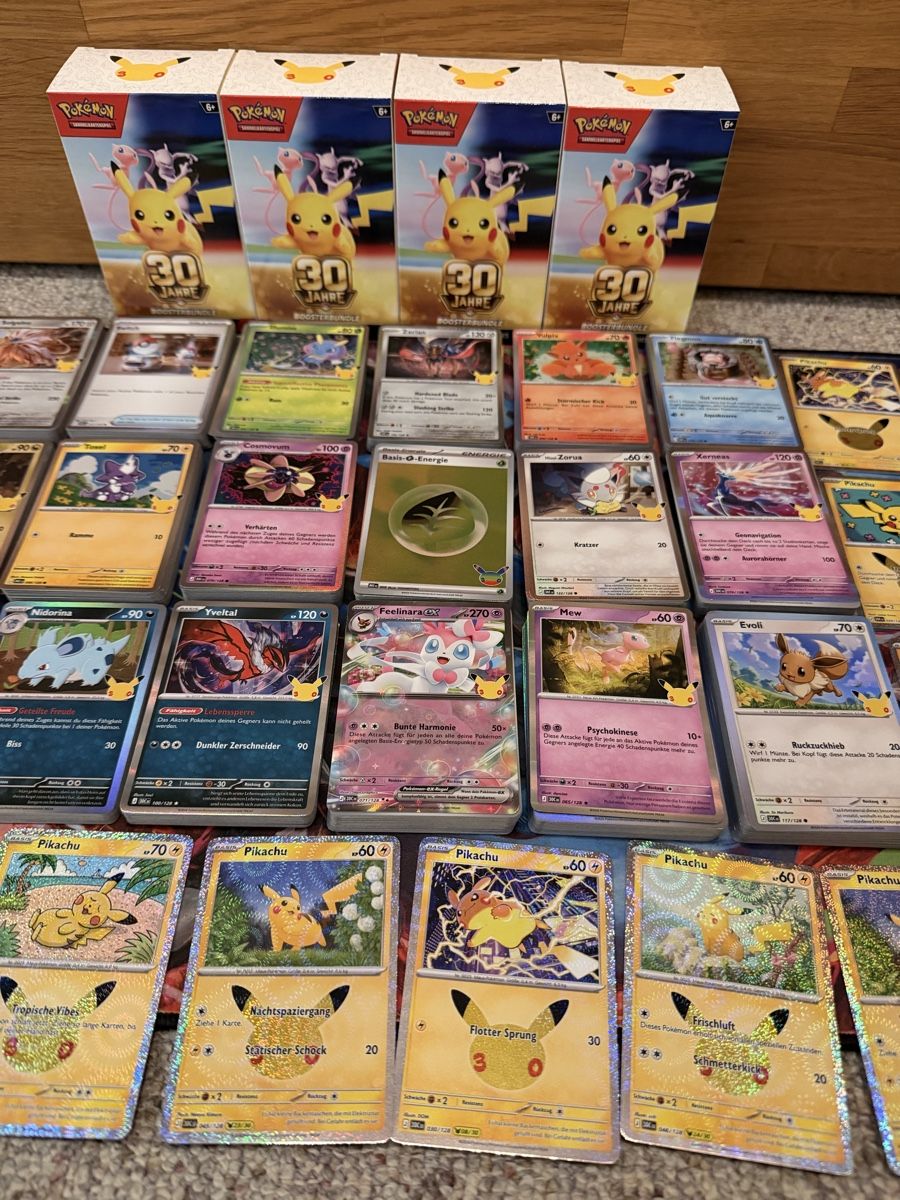 Pokémon Sammelbilder & Trading cards: Pokemon 30th Celebration Sammlung – Gebraucht aus Au SG von Bego1 3