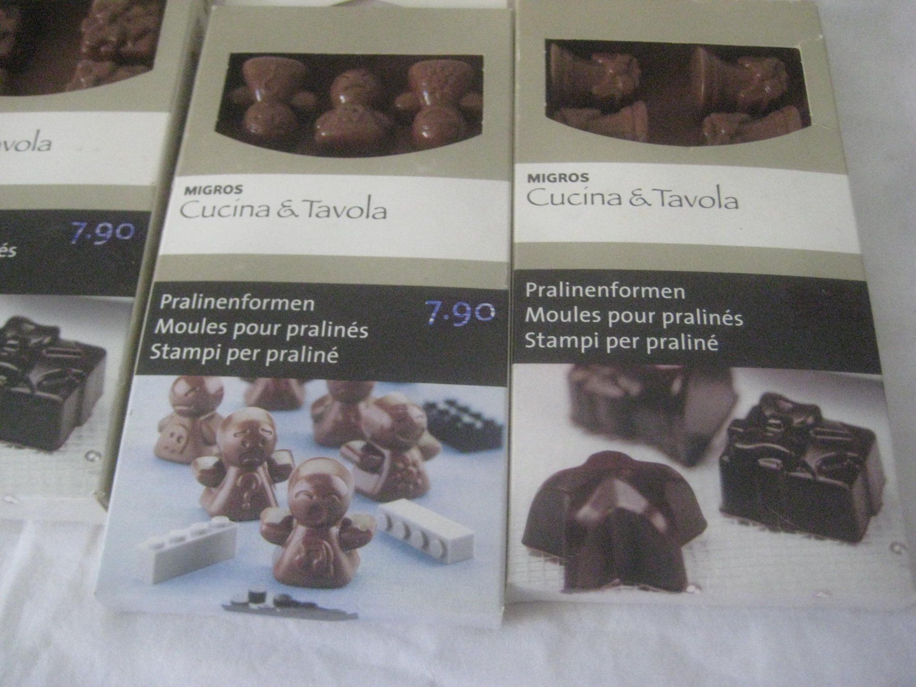 Migros Teglie da forno: PRALINEN FORMEN – Nuovo e nell'imballaggio originale da Uster venduto da flocke1 2