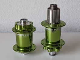 Chris King Naben Set MTB "Sour Apple" Farbe
