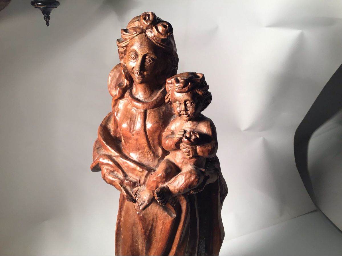 Sculptures & Statues: Muttergottes mit Jesuskind – D'occasion à schönenbuch par Josefus 1