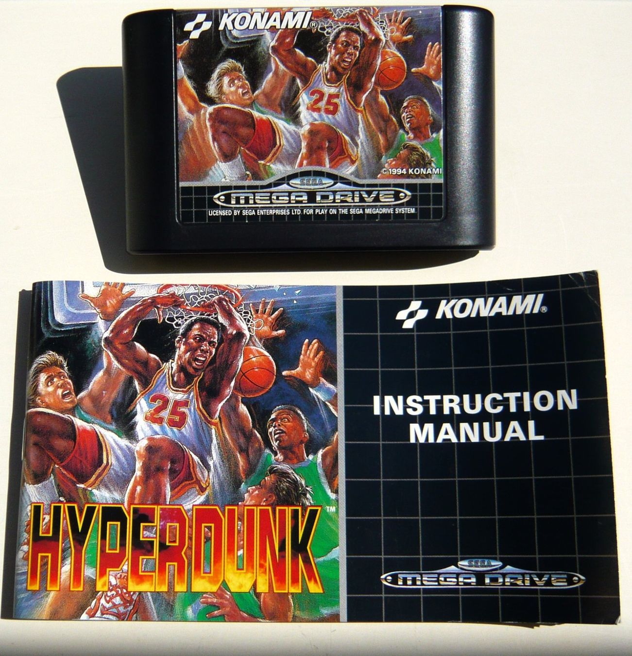 Sega Jeux: Mega Drive : Hyperdunk avec Notice – D'occasion à Onex par Jaguar1986 1