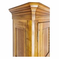 Wunderschöner antiker Nussbaumschrank, massiv Holz
