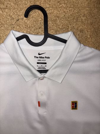 Nike Court Tennis Polo, weiss, Gr. XL  