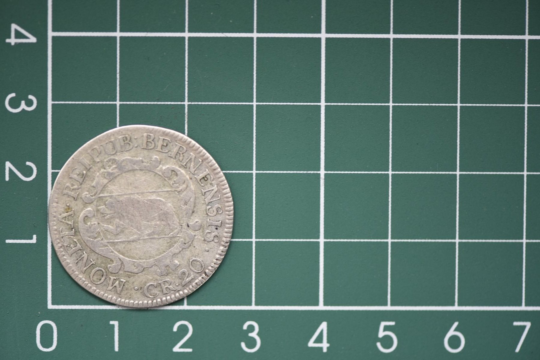 Alle Münzen: c  schulprämie bern 20 kreuzer 1723 – Gebraucht aus Laupen BE von Gufi57 1
