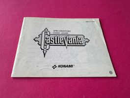 ANLEITUNG FÜR CASTLEVANIA NINTENDO NES
