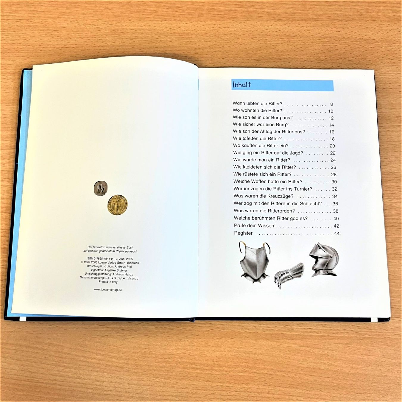 Libri: Buch - Frag Mich Was - Ritter – Usato da Amlikon-Bissegg venduto da riestig 1