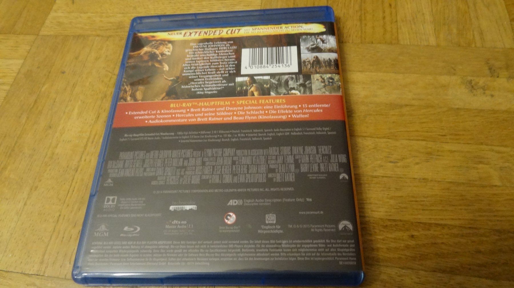 Tutti i DVDs: Hercules - Extended CUT BLU-RAY – Usato da Olten venduto da Disc-Verkauf 2