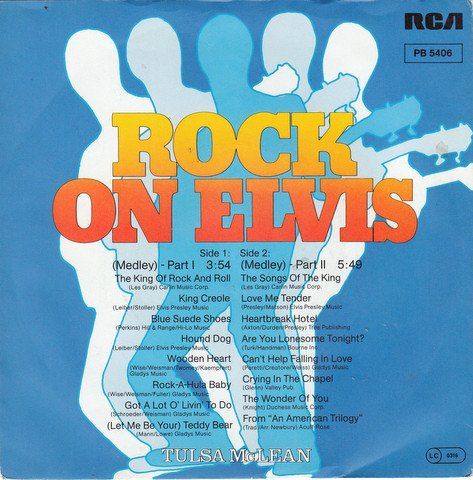 Schallplatten: McLean Tulsa: Rock On Elvis 7" – Gebraucht aus Steinhausen von Vilivinili