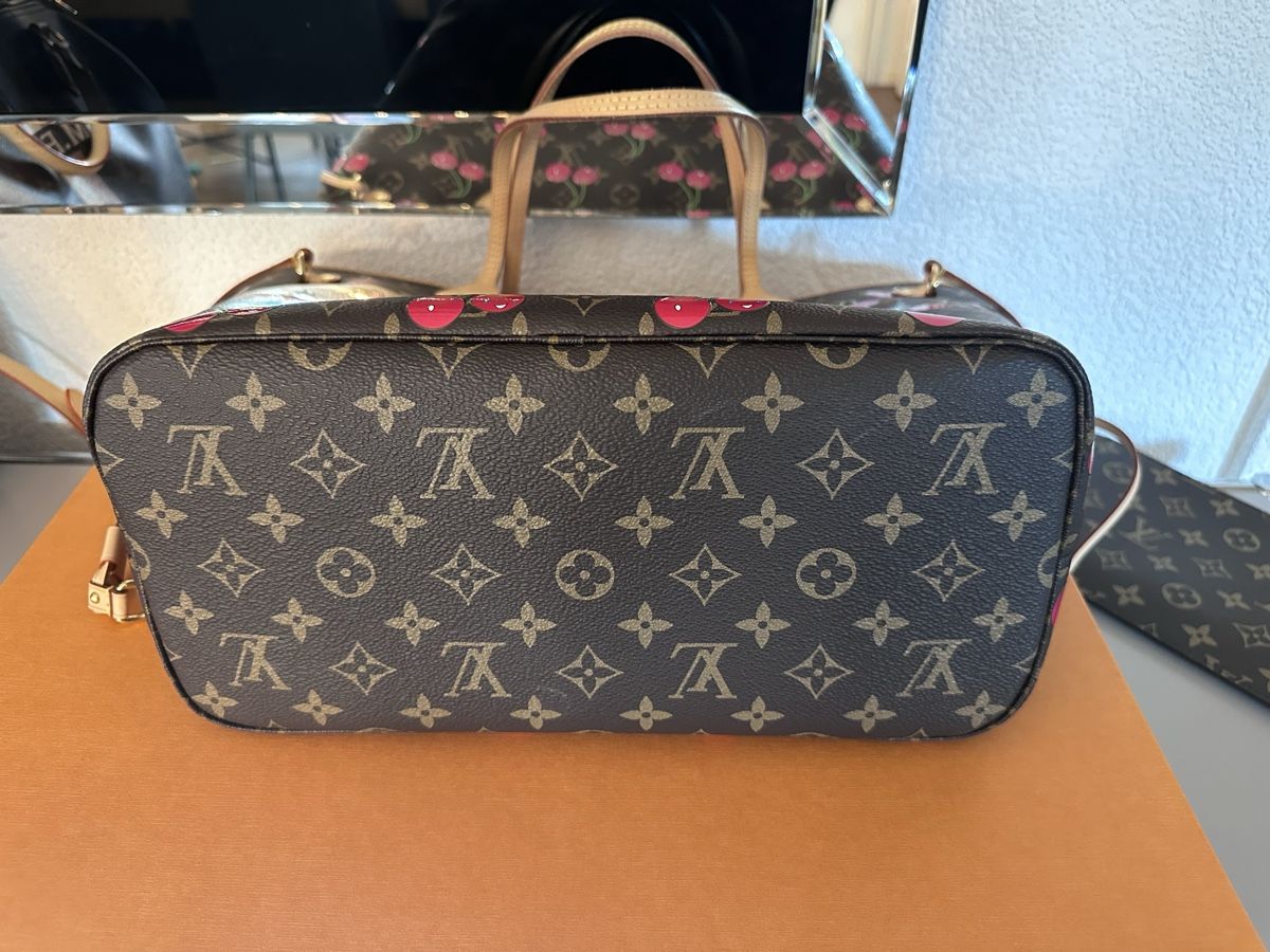 Louis Vuitton Taschen: Murakami 🍒Louis Vuitton Neverfull mm – Neu (gemäss Beschreibung) aus Gossau SG von marotta01 2