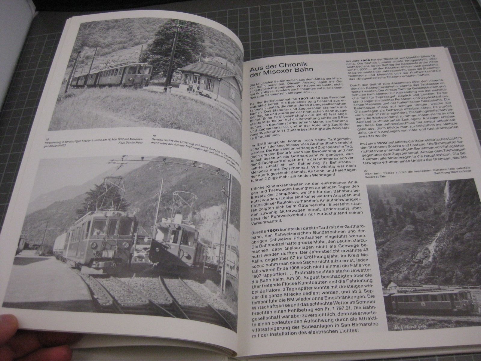 Libri: Buch: Bellinzona-Mesocco Bahn BM – Nuovo (secondo la descrizione) da Malters venduto da Marosko 3