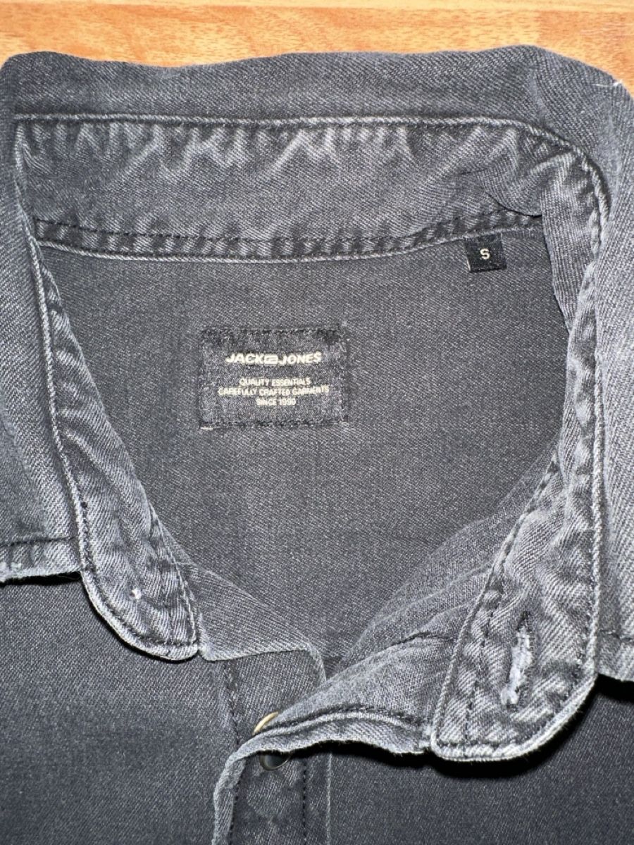 Camicie: Jack & Jones Jeanshemd Grösse S – Usato da Heiden venduto da fam_797q 1