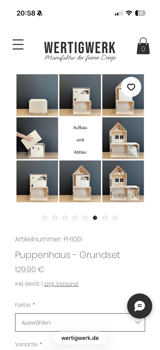 Case e mobili per bambole: Doppel-Puppenhaus mit Zubehör – Usato da Steinmaur venduto da kbraun01 9