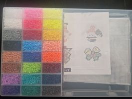 Bügelperlenset (Mini) Set LIHAO 2.6mm 24 Farben