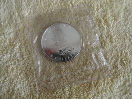 Silbermünze Kanada Maple Leaf 5 Dollars 1989 - Elizabeth II
