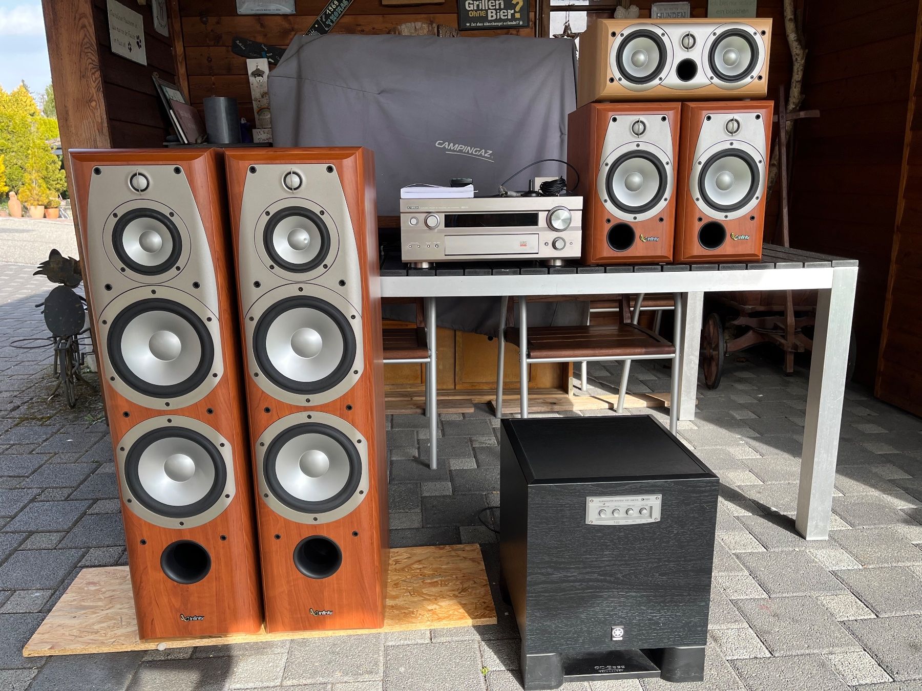 Home Cinema: Dolby Surround System 5.1 (Infinity, Yamaha) – Usato da Walterswil SO venduto da graber69