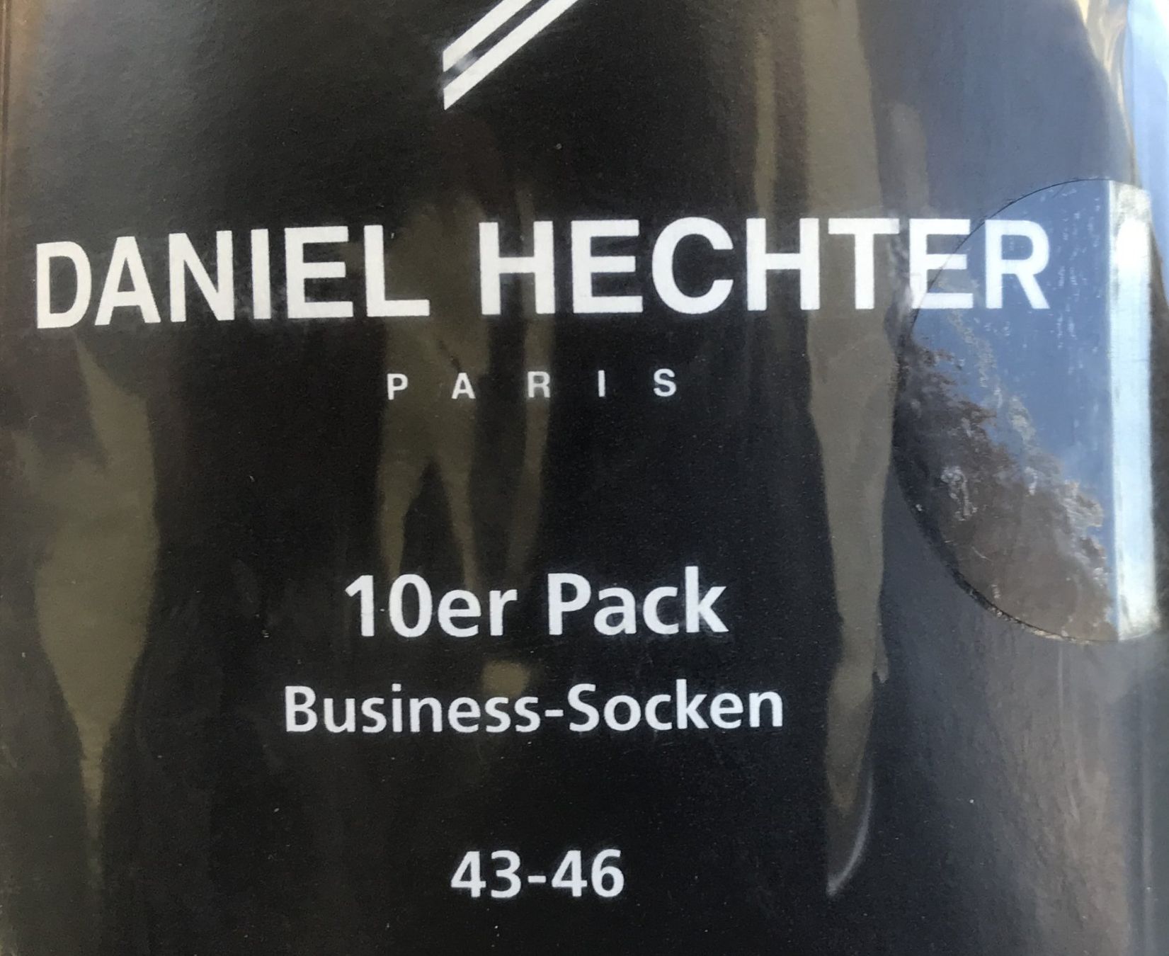 Calze: DANIEL HECHTER PARIS 10ER PACK BUISINESS-SOCHEN 43-46 NEU – Nuovo e nell'imballaggio originale da Ostermundigen venduto da Kari1937
