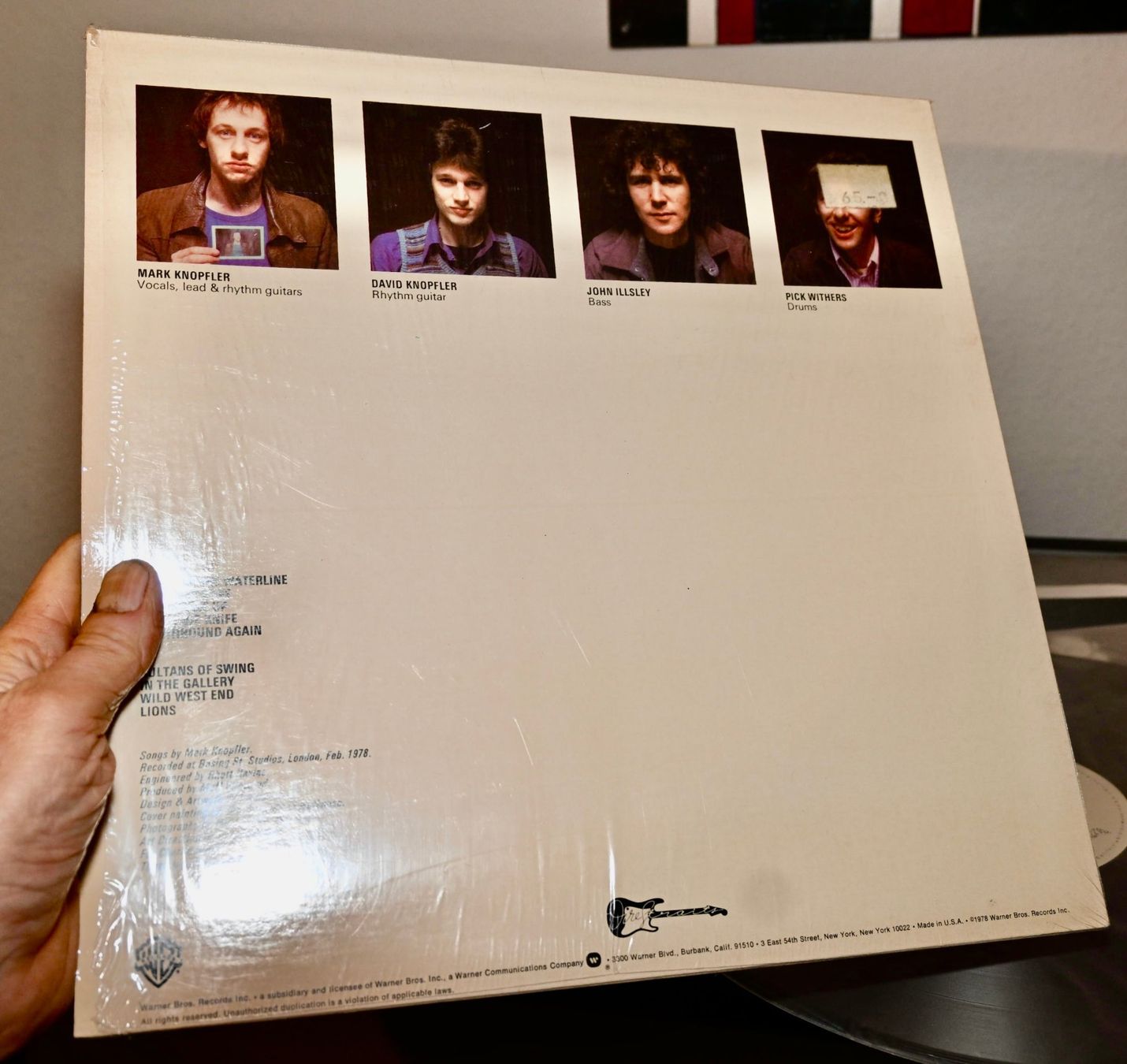 Dischi in vinile: Dire Straits SAME US LP 1978 MINT- top! mit HYPE STICKER – Usato da Pfaffhausen venduto da mono_rec 1
