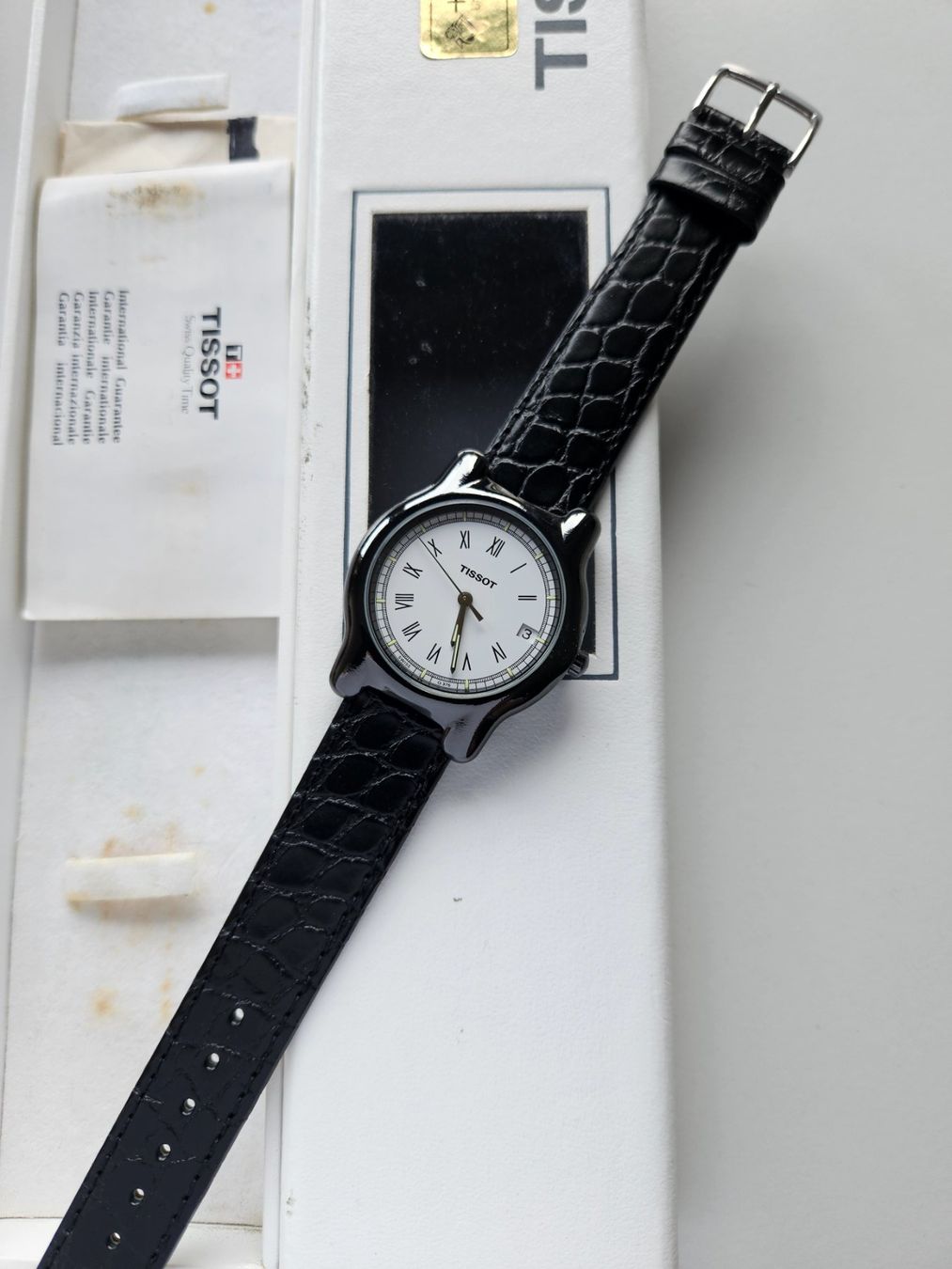 Tissot Montres: Tissot Ceramic Date Quartz Full Set 1993 – D'occasion à Berikon par mmm21 5